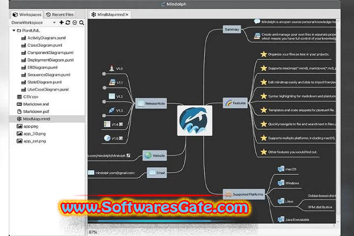 Mindolph : Version 1.8.5 (Latest Software)