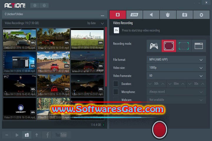 Mirillis Action! : Version 4.41.1 (Latest Software) Mirillis Action! : Version 4.41.1 (Latest Software)