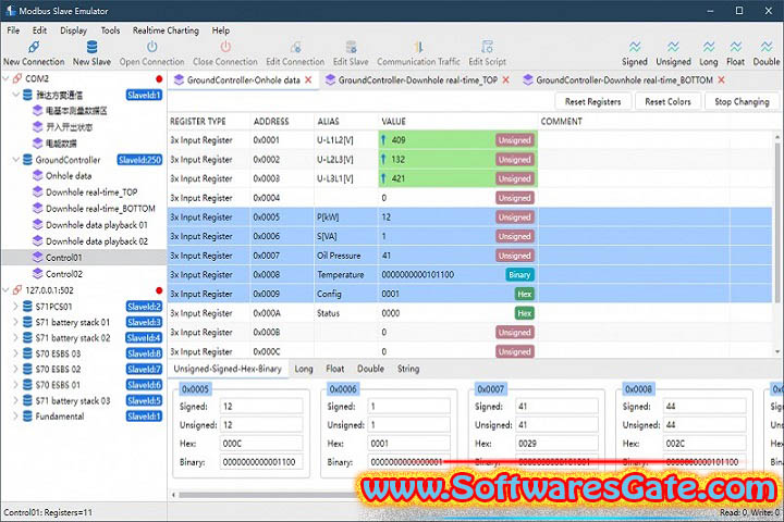 Modbus Slave Emulator : Version 2.0.2.9 (Latest Software)