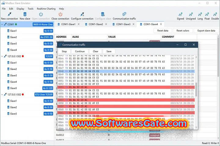Modbus Slave Emulator : Version 2.0.2.9 (Latest Software)
