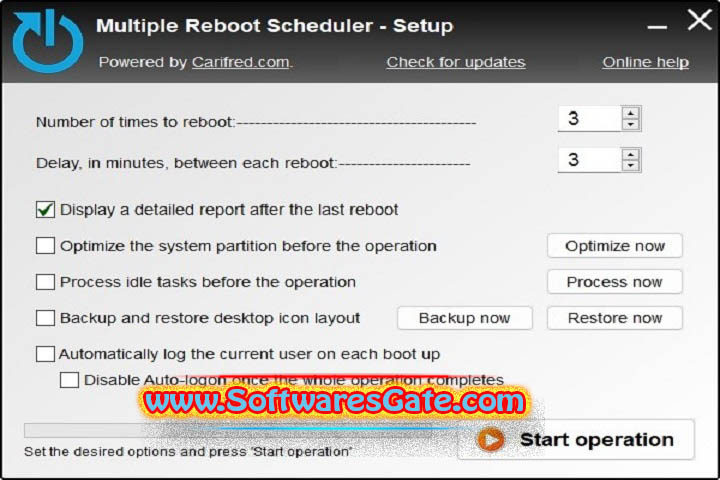 Multiple Reboot Scheduler : Version 2.6.0 (Latest Software) Multiple Reboot Scheduler : Version 2.6.0 (Latest Software)