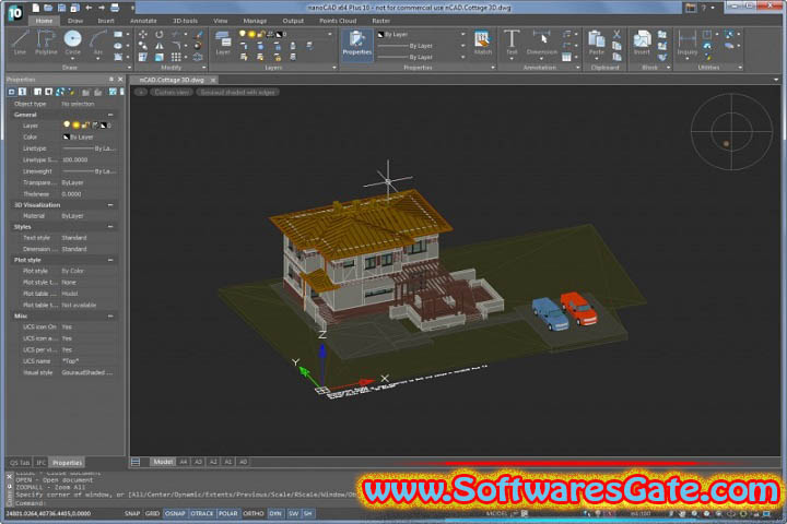NanoCAD : Version 24.0.6440.4339 (Latest Software)