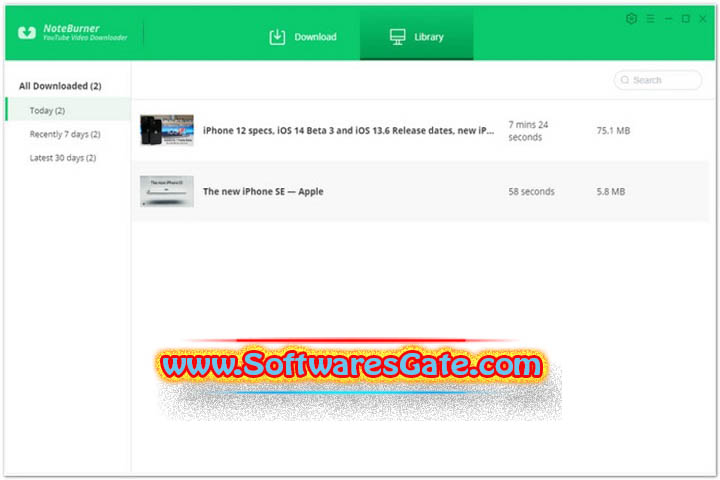 Noteburner Youtube Video Downloader : Version 1.3.2 (Latest Software) Noteburner Youtube Video Downloader : Version 1.3.2 (Latest Software)