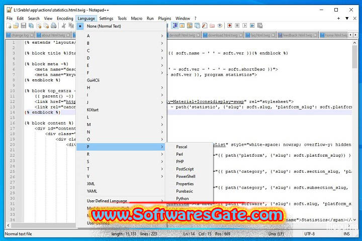 Notepad++ : Version 8.7.0 (Latest Software) Notepad++ : Version 8.7.0 (Latest Software)