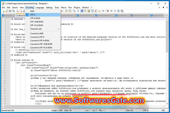 Notepad++ : Version 8.7.0 (Latest Software) Notepad++ : Version 8.7.0 (Latest Software)