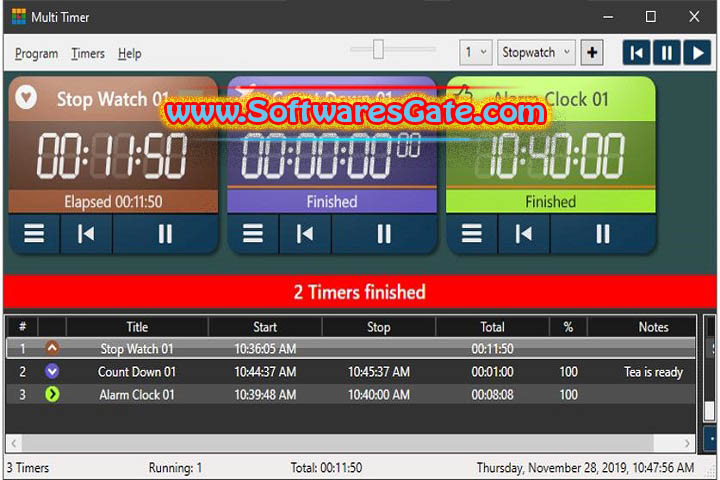 Programming Multi Timer : Version 6.9.1.0 (Latest Software) Programming Multi Timer : Version 6.9.1.0 (Latest Software)
