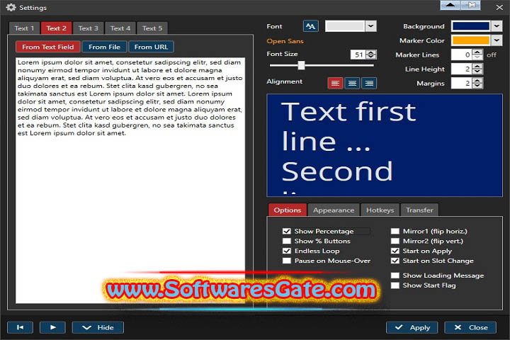 Programming TelePrompter : Version 2.8.0 (Latest Software) Programming TelePrompter : Version 2.8.0 (Latest Software)