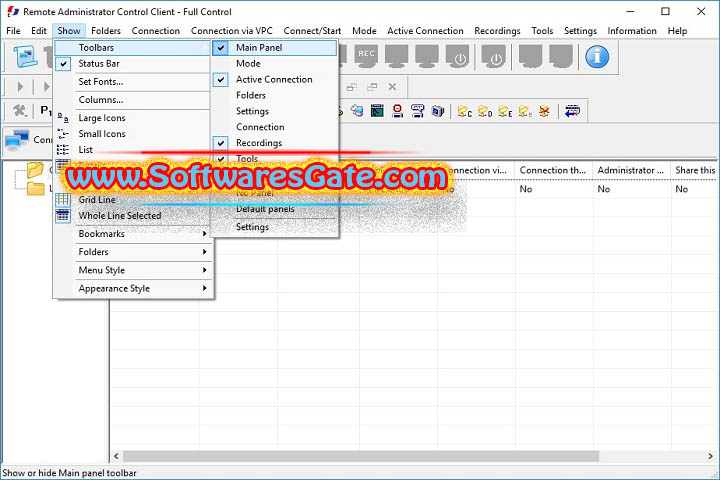 Remote Administrator Control Client : Version 6.0 (Latest Software) Remote Administrator Control Client : Version 6.0 (Latest Software)