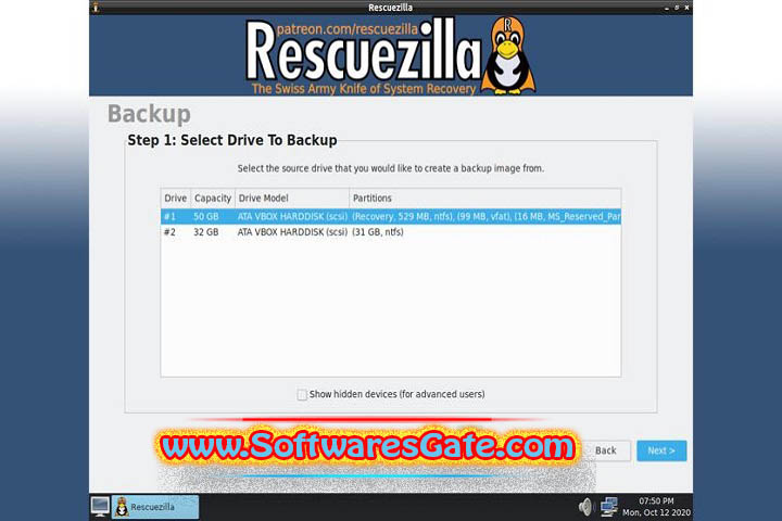 Rescuezilla : Version 2.5.1 (Latest Software) Rescuezilla : Version 2.5.1 (Latest Software)