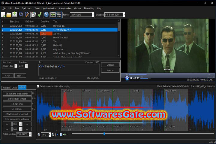 Subtitle Edit : Version 4.0.8 (Latest Software) Subtitle Edit : Version 4.0.8 (Latest Software)