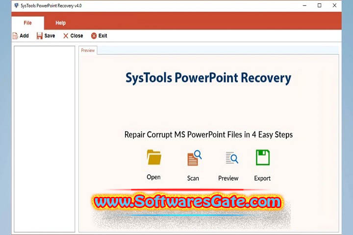 SysTools PowerPoint Recovery : Version 4.2 (Latest Software)
