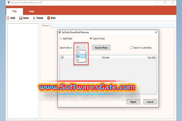 SysTools PowerPoint Recovery : Version 4.2 (Latest Software)