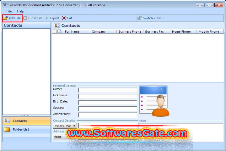 SysTools Thunderbird Address Book Converter : Version 9.1 (Latest Software) SysTools Thunderbird Address Book Converter : Version 9.1 (Latest Software)