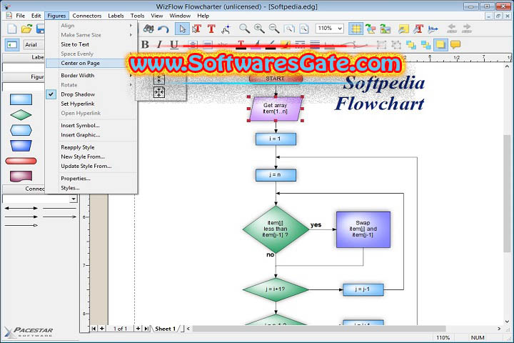 WizFlow Flowcharter Professional : Version 7.32.2202 (Latest Software)