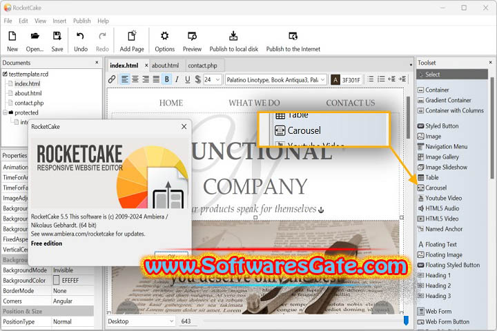 Ambiera RocketCake Professional : Version 5.5 (Latest Software) Ambiera RocketCake Professional : Version 5.5 (Latest Software)Ambiera RocketCake Professional : Version 5.5 (Latest Software)
