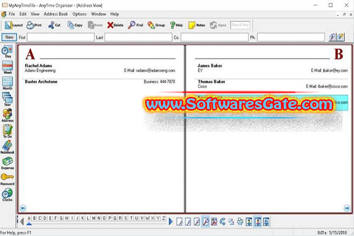 AnyTime Organizer Deluxe : Version 16.1.7.0 (Latest Software)