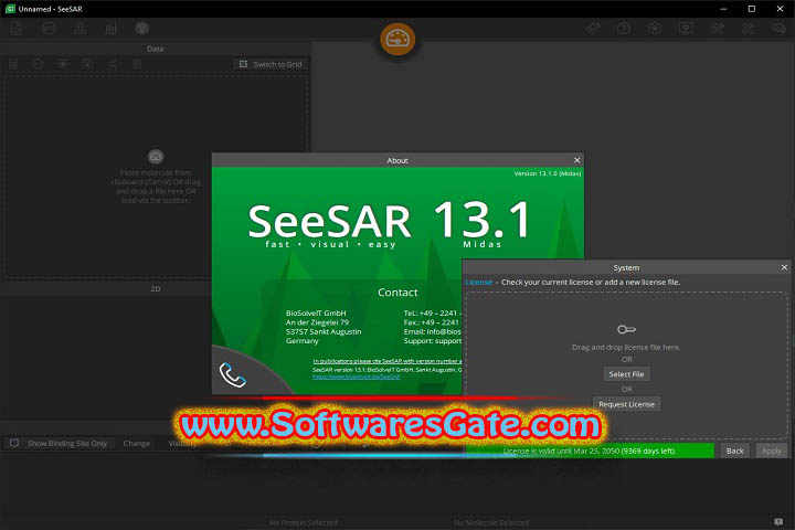 BioSolveIT SeeSAR : Version 13.1.1 (Latest Software) BioSolveIT SeeSAR : Version 13.1.1 (Latest Software)