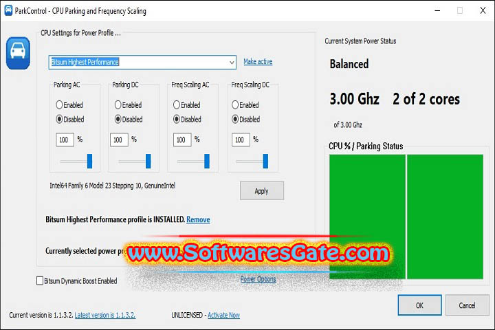 Bitsum ParkControl Pro : Version 5.2.1.4 (Latest Software) Bitsum ParkControl Pro : Version 5.2.1.4 (Latest Software)