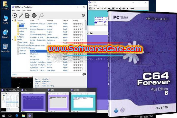 Cloanto C64 Forever : Version 10.4.0 Plus Edition (Latest Software)