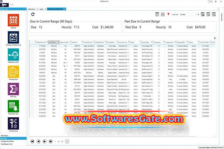 CyberMetrics GAGEtrak : Version 8.7.2 (Latest Software) CyberMetrics GAGEtrak : Version 8.7.2 (Latest Software)