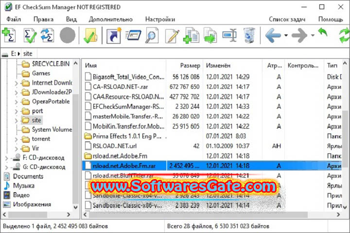 EF CheckSum Manager : Version 24.08 (Latest Software)