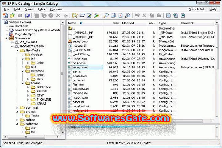 EF File Catalog : Version 24.08 (Latest Software)