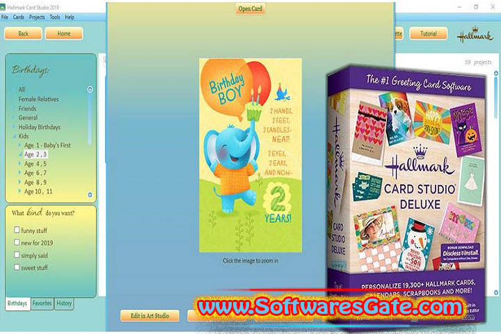 Hallmark Card Studio Deluxe 2022 : Version v22.0.1.3 (Latest Software)