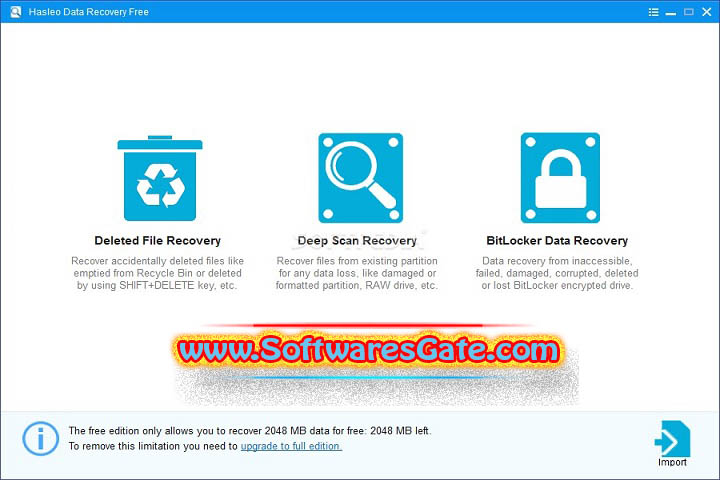Hasleo Data Recovery : Version 6.2 (Latest Software)
