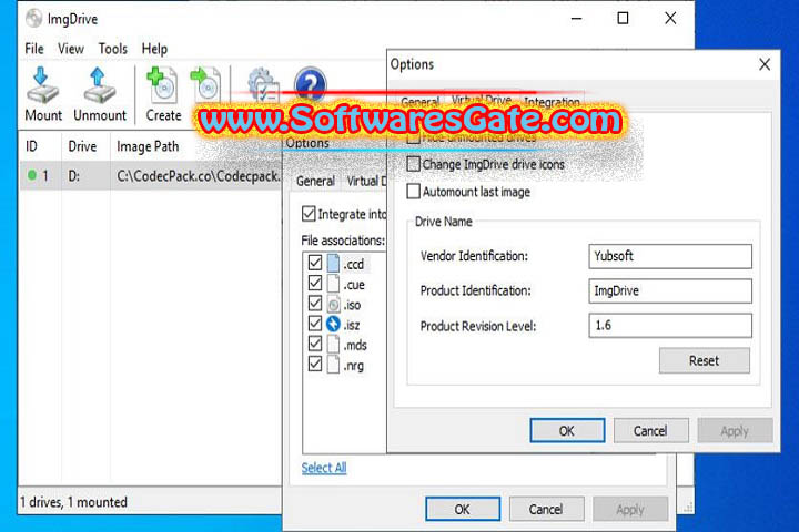 ImgDrive Lite : Version 2.1.9 (Latest Software)