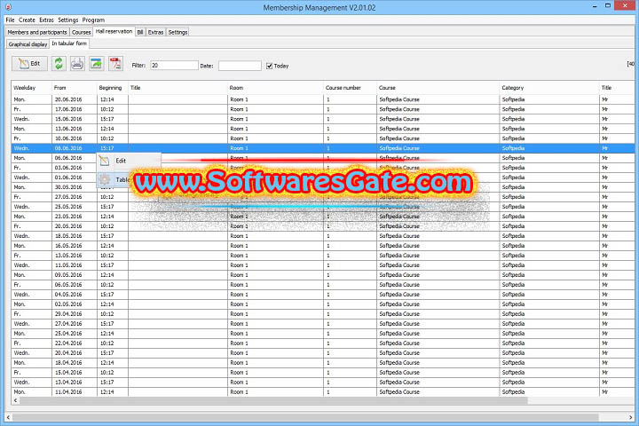 Membership Management : Version 2.01.12 (Latest Software)