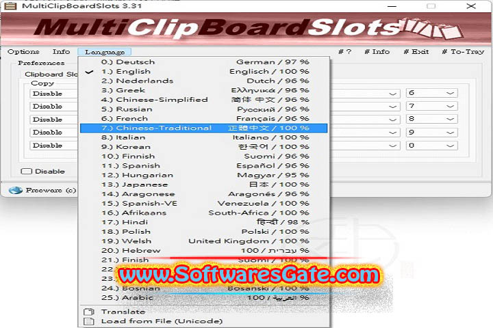 MultiClipBoardSlots : Version 3.35 (Latest Software)