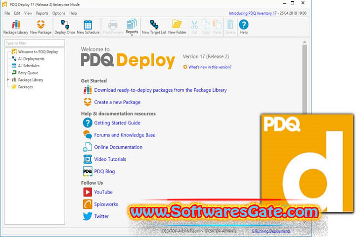 PDQ Deploy : Version 19.3.611.0 Enterprise (Latest Software)