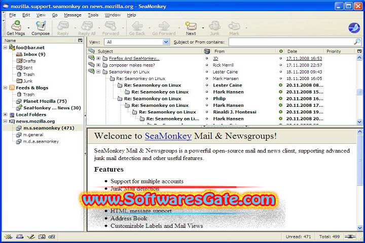 SeaMonkey : Version 2.53.19 (Latest Software) SeaMonkey : Version 2.53.19 (Latest Software)