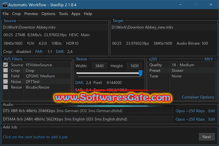 StaxRip : Version v2.42.0 (Latest Software) StaxRip : Version v2.42.0 (Latest Software)