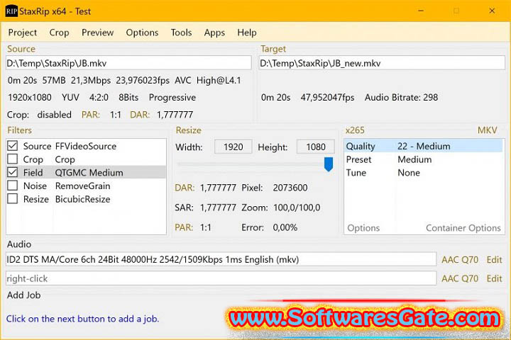 StaxRip : Version v2.42.0 (Latest Software) StaxRip : Version v2.42.0 (Latest Software)