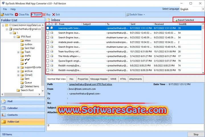SysTools Windows Mail App Converter : Version 4.0 (Latest Software) SysTools Windows Mail App Converter : Version 4.0 (Latest Software)