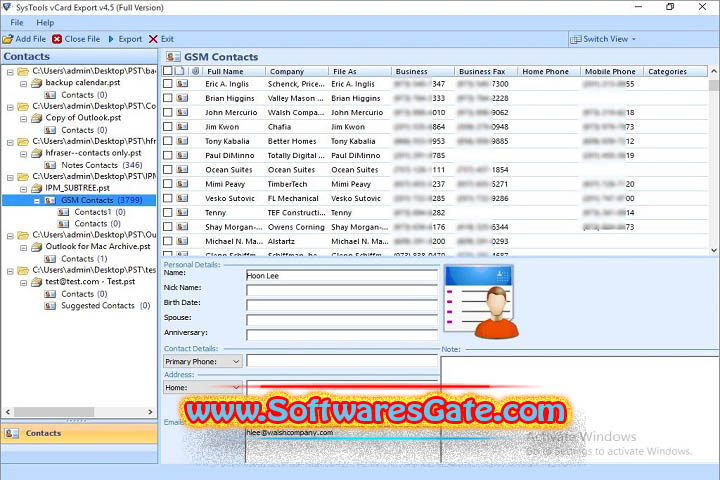 SysTools vCard Export : Version 6.0 (Latest Software)