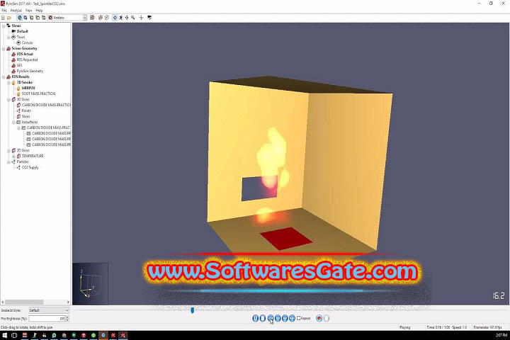 Thunderhead Engineering PyroSim : Version 2024.1.0702 (Latest Software)