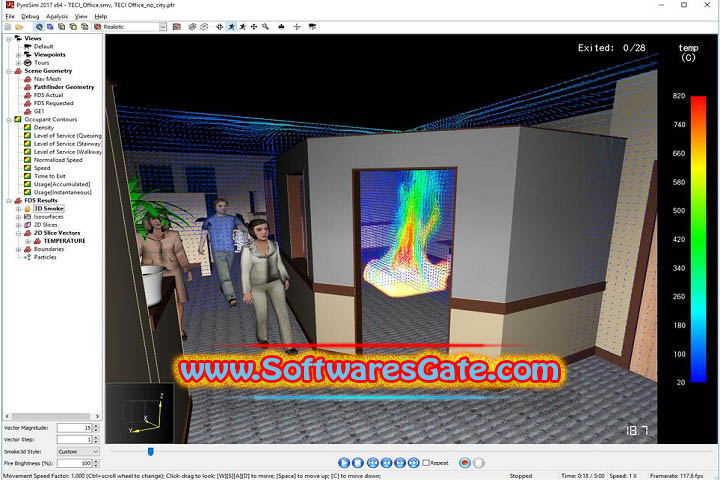 Thunderhead Engineering PyroSim : Version 2024.1.0702 (Latest Software)