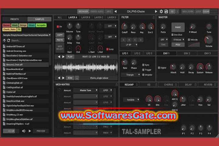 Togu Audio Line TAL-Sampler : Version 4.7.0 (Latest Software) Togu Audio Line TAL-Sampler : Version 4.7.0 (Latest Software)