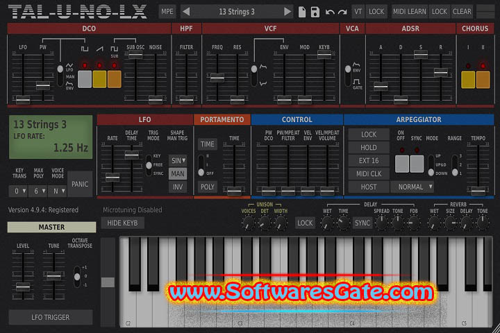 Togu Audio Line TAL-U-NO-LX-V2 : Version 4.9.3 (Latest Software)