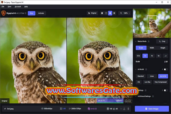 Topaz Gigapixel AI : Version 7.4.2 (Latest Software)