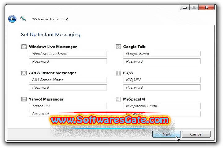 Trillian : Version v6.5.0.45 (Latest Software)