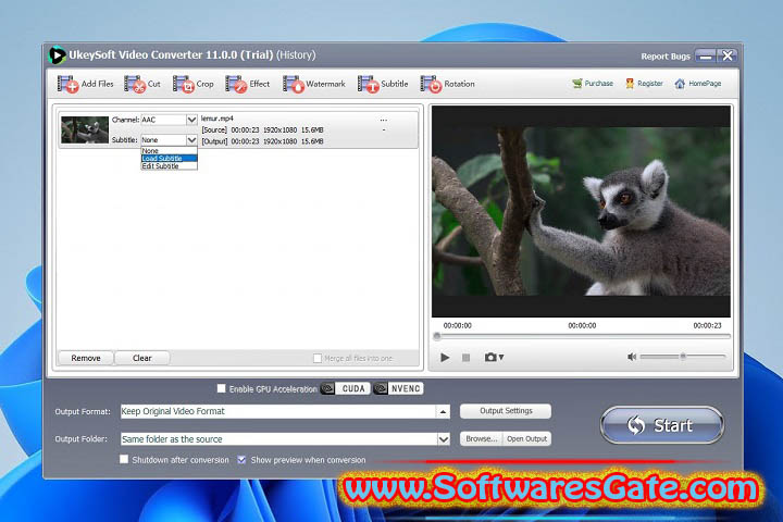 UkeySoft Video Converter : Version 11.1.0 (Latest Software)