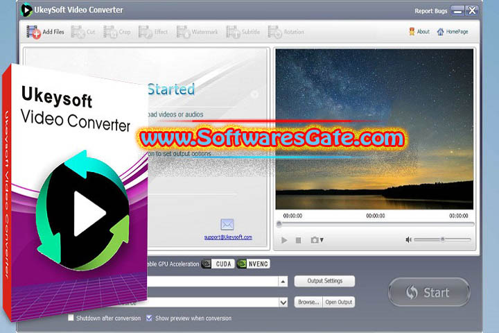 UkeySoft Video Converter : Version 11.1.0 (Latest Software)