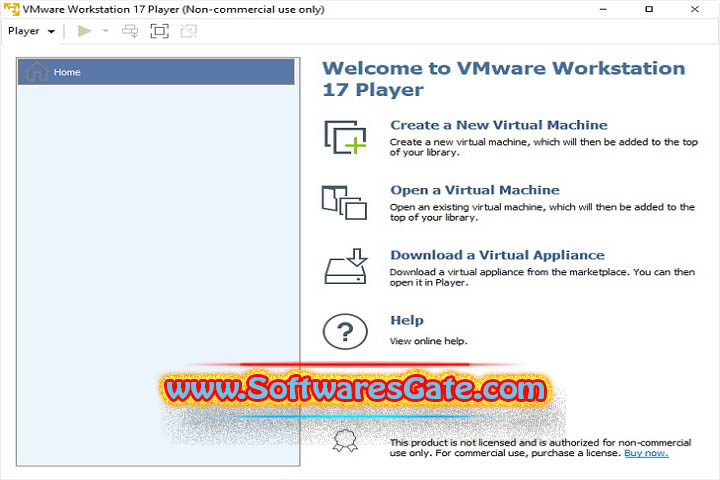 VMware Workstation Pro : Version 17.6.0 (Latest Software)