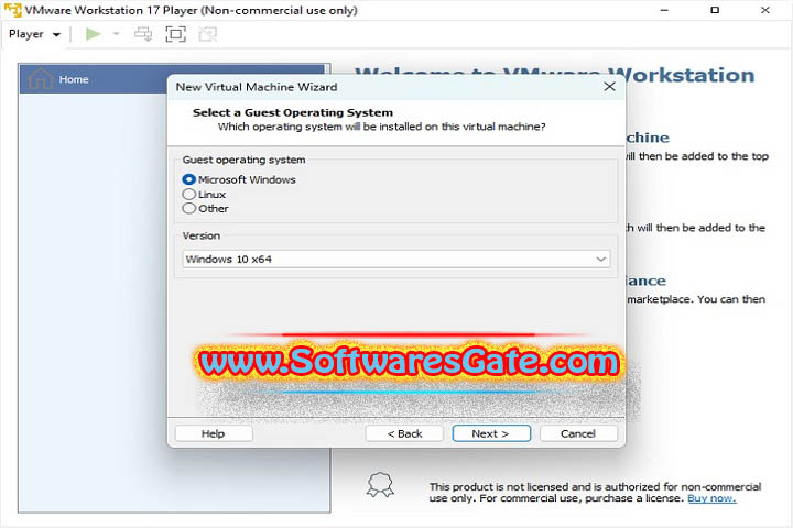 VMware Workstation Pro : Version 17.6.0 (Latest Software)