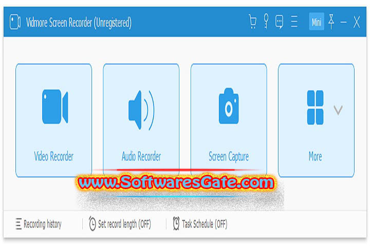 Vidmore Screen Recorder : Version 2.0.20 (Latest Software)