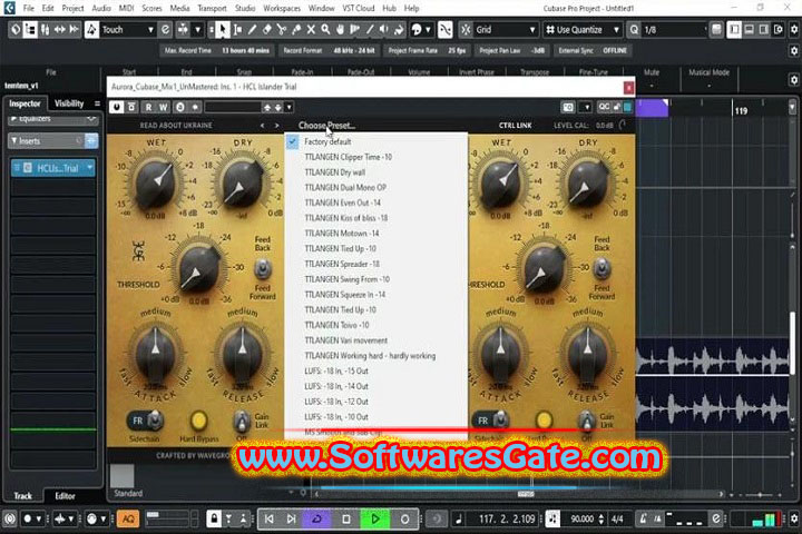 Wavegrove HCL Islander : Version v1.3.8 (Latest Software)