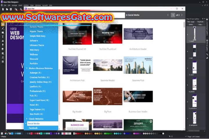 Xara Web Designer+ : Version 24.3.0.70123 (Latest Software)
